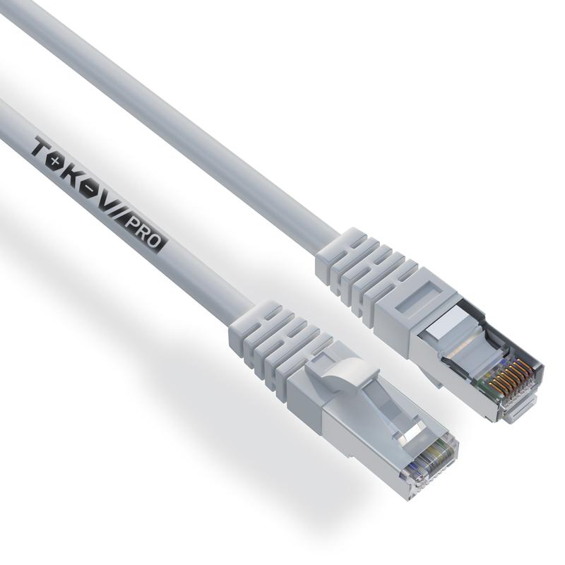 Патч-корд кат.5E F/UTP 24 AWG LSZH 0.15м PRO TOKOV ELECTRIC TKP-PC06-5EF-CULSZH-015M (1 шт.)