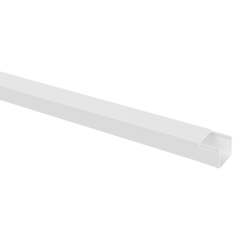 Кабель-канал 60х40 L2000 пластик бел. TOKOV ELECTRIC TKE-KK-60-40-2000-WH (1 шт.)