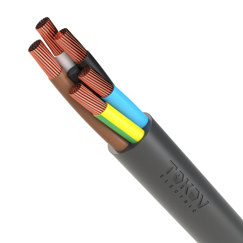 Кабель TOKOV ELECTRIC КГВВнг(А)-LS 5х25 (N PE) 380/660-2 (м) 10787