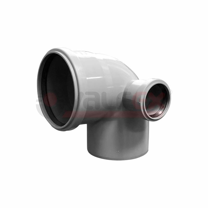 Отвод универсальный 110/50х87.5град. лев. (30) VALFEX 23121150 (1 шт.)