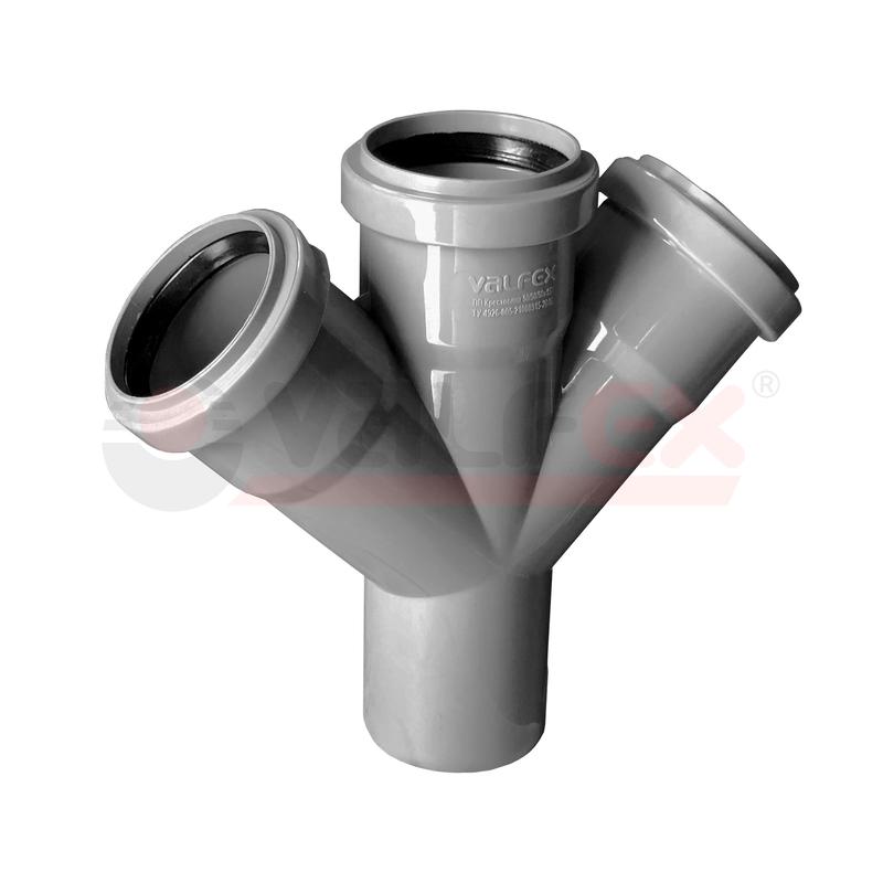Крестовина 50/50/50х45град. (100) VALFEX 27105050 (1 шт.)
