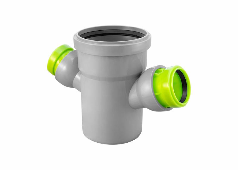 Крестовина регулируемая 45-88 град. 110-50-50 вн. канализ. (30) VALFEX 29110050 (1 шт.)
