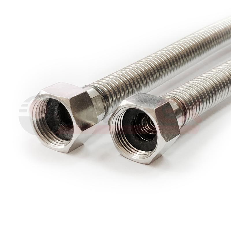 Подводка гибкая для газа 3/4дюйм гайка-гайка 2м (10/1) VALFEX 00000024124 (1 шт.)