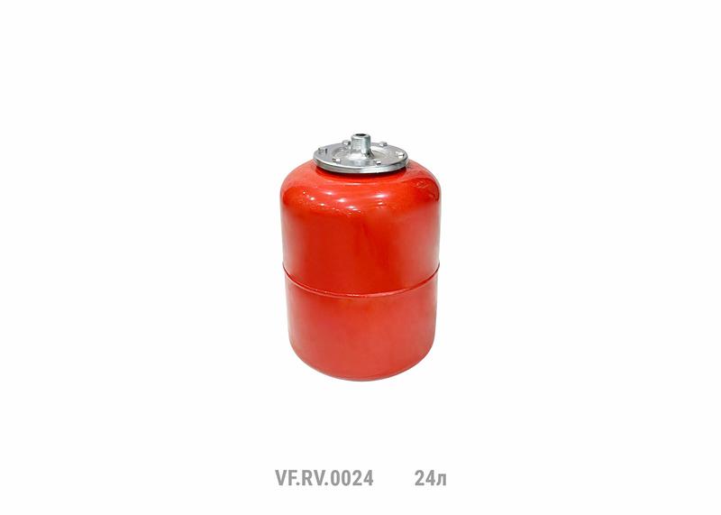 Бак расширительный вертикальный RV 24л красн. (48шт/пал) VALFEX VF.RV.0024 (1 шт.)