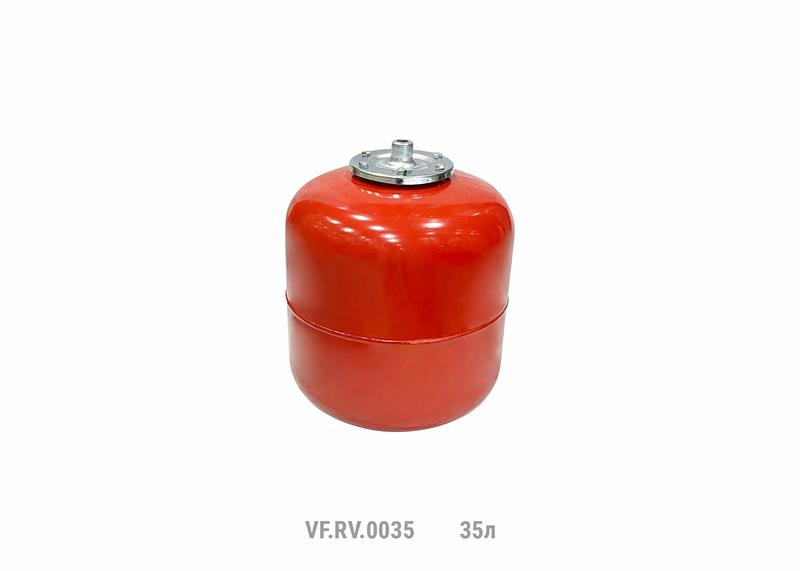 Бак расширительный вертикальный RV 35л красн. (20шт/пал) VALFEX VF.RV.0035 (1 шт.)