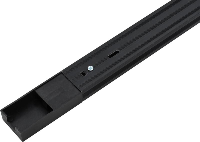 Шинопровод PTR P 2M-BL черн. (пластик) 2м Pro JazzWay 5052031 (1 шт.)