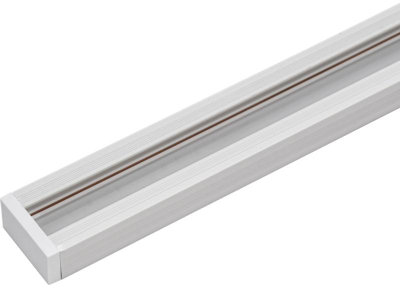 Шинопровод PTR P 2M-WH бел. (пластик) 2м Pro JazzWay 5052017 (1 шт.)
