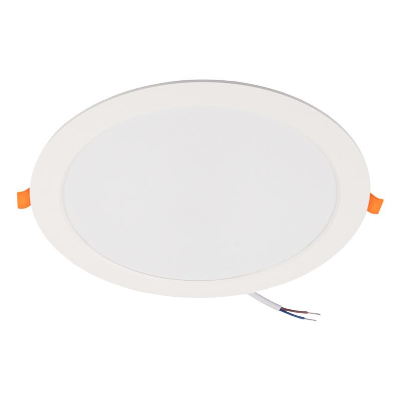 Светильник светодиодный PLED DL7 24Вт 6500К IP54 2040лм WH встраив. бел. Pro JazzWay 5069121 (1 шт.)